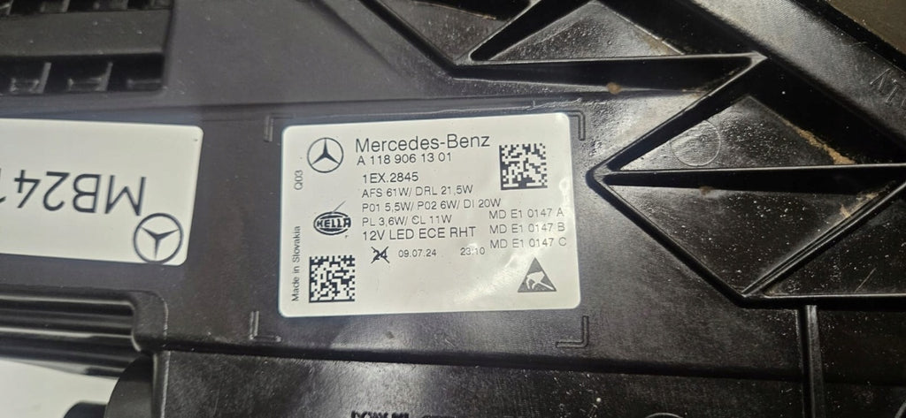 Frontscheinwerfer Mercedes-Benz Cla A1189061301 LED Links Scheinwerfer Headlight SCH5854499139gd