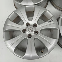 Laden Sie das Bild in den Galerie-Viewer, 4x Alufelge 17 Zoll 7.0" 5x110 39ET Glanz Silber Opel Zafira Meriva Rim Wheel FEL4511736960rs