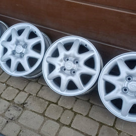 4x Alufelge 15 Zoll 5.5