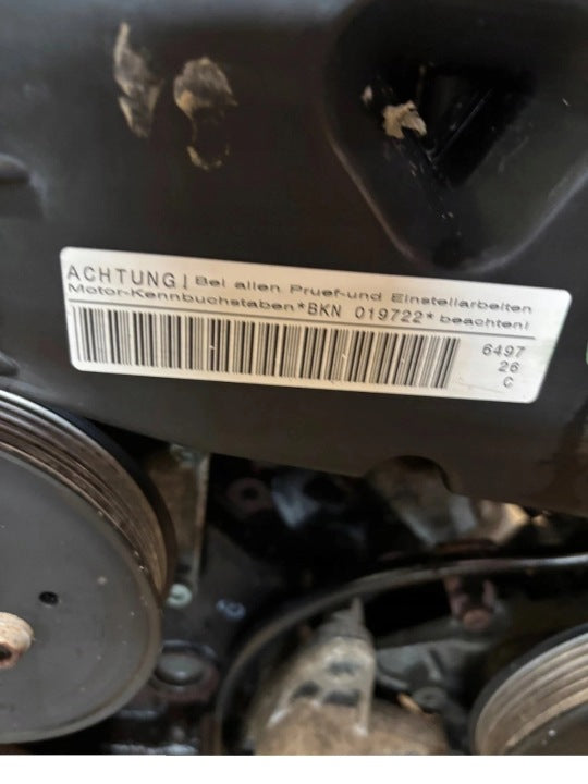 Motor Audi BKN 3.0 TDI 204PS 150kW 175TKm Diesel Engine Komplett MOT2080874626cx