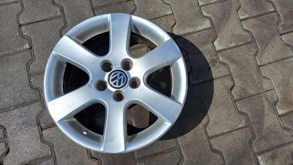 4x Alufelge 15 Zoll 6.0" 5x100 VW Polo Rim Wheel FEL1740050804le