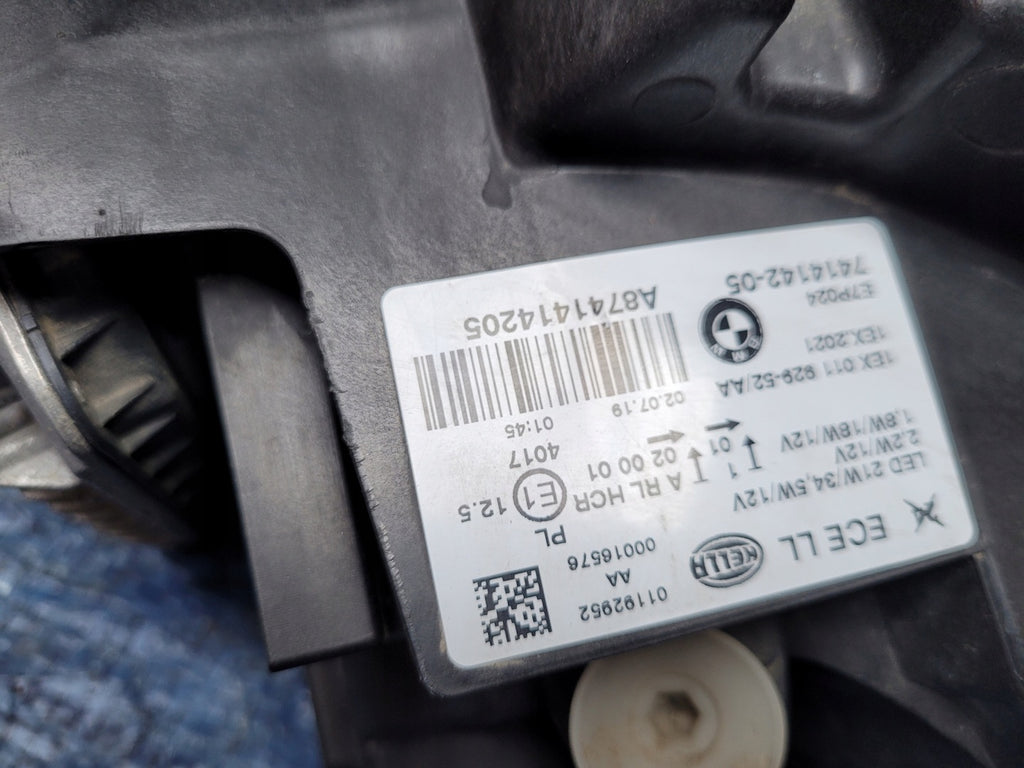 Frontscheinwerfer BMW F21 F20 7414142 LED Rechts Scheinwerfer Headlight SCH2289645123ue