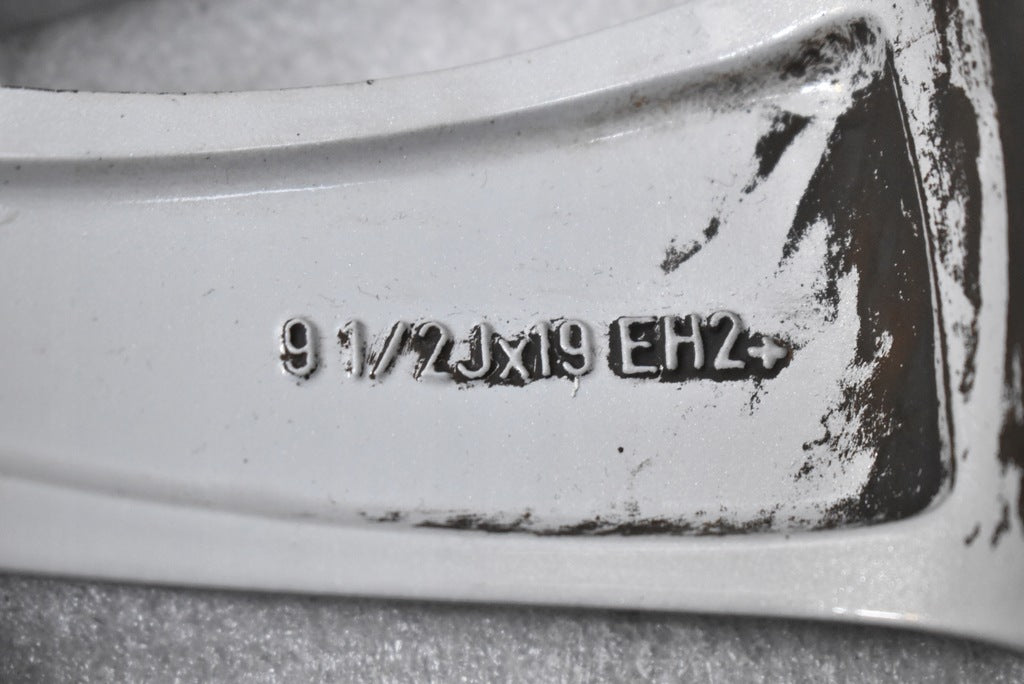 1x Alufelge 19 Zoll 9.5" 5x120 39ET Glanz Silber 6859878 BMW 7 F01 F02 F03 F07 FEL8446916589xx