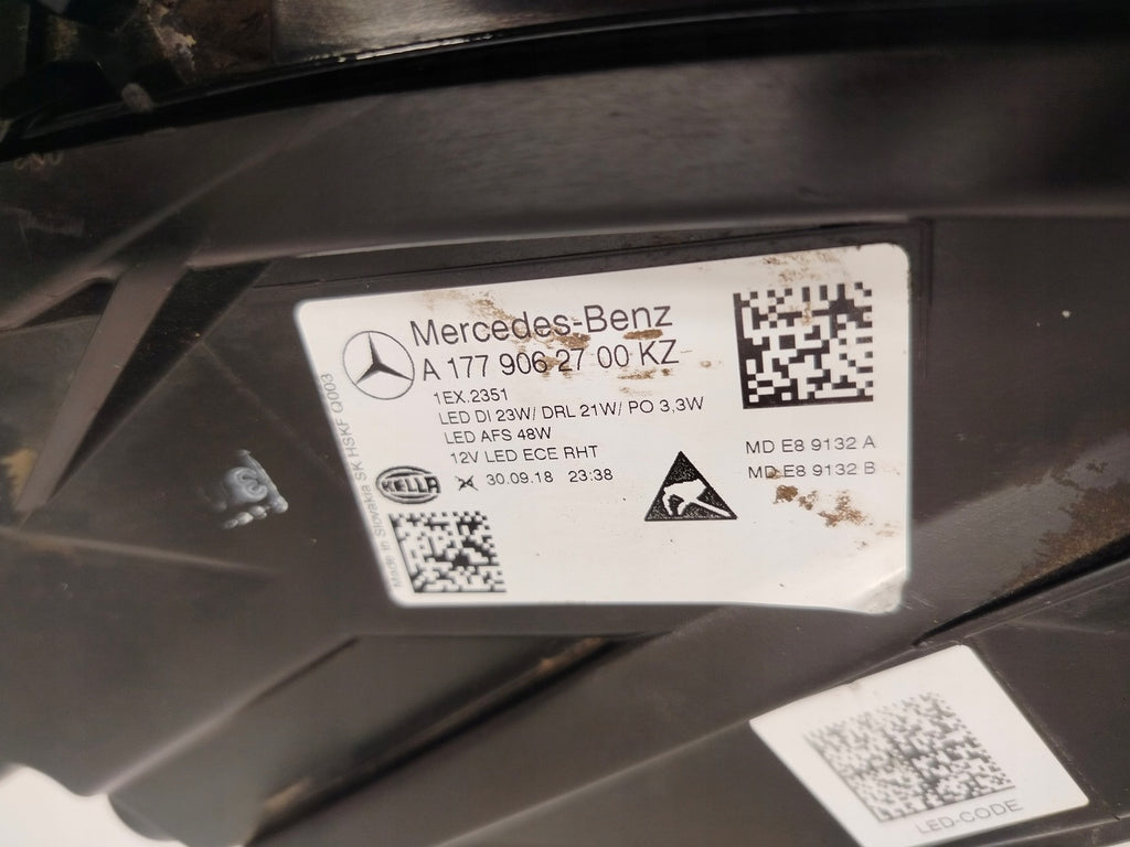 Frontscheinwerfer Mercedes-Benz W177 A1779062700 Full LED Links Headlight SCH4694402898kp