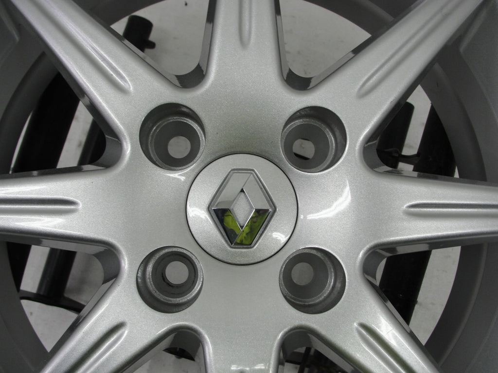 1x Alufelge 16 Zoll 6.0" 4x100 50ET Glanz Silber 11230475 Renault Clio 1 Iii FEL3261351943rs