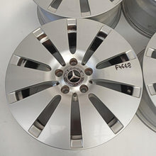 Load image into Gallery viewer, 4x Alufelge 17 Zoll 7.5" 5x112 36ET Glanz Silber A2534010500 Mercedes-Benz Glc FEL7120441564vl