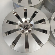 Load image into Gallery viewer, 4x Alufelge 17 Zoll 7.5" 5x112 36ET Glanz Silber A2534010500 Mercedes-Benz Glc FEL7120441564vl