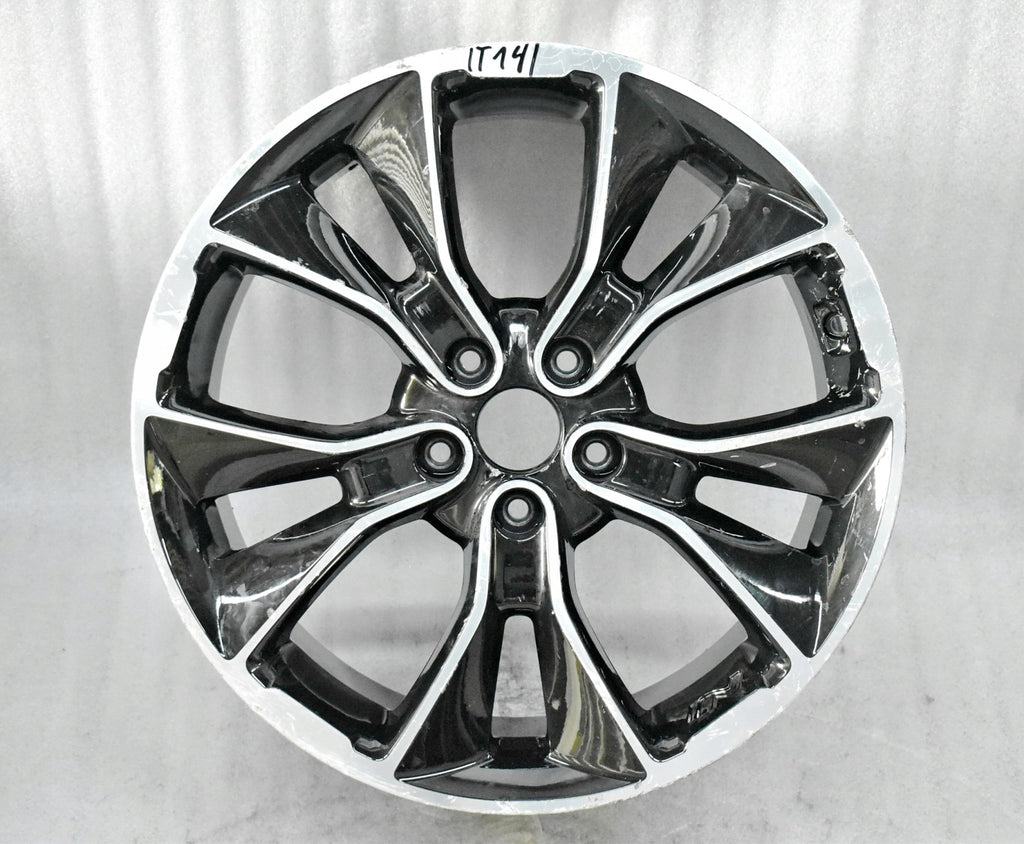1x Alufelge 19 Zoll 8.0" 5x114.3 55ET Glanz Schwarz 52910-80100 Hyundai Veloster FEL1134479021lb