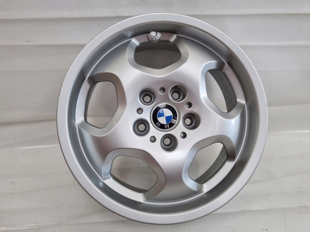 1x Alufelge 17 Zoll 7.0" 5x120 41ET Glanz Silber 2227295 BMW Rim Wheel FEL9684408895em