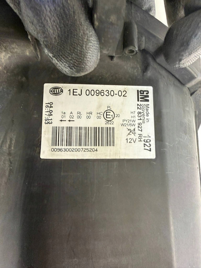 Frontscheinwerfer Opel A 22831927 1EJ00963002 Rechts Scheinwerfer Headlight SCH5649432758qr