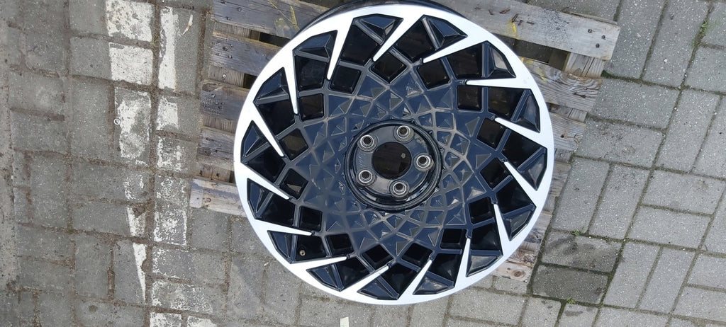 1x Alufelge 20 Zoll 8.5" 5x114.3 Schwarz 52910-G1210 Hyundai Ioniq Rim Wheel FEL7477580206vf