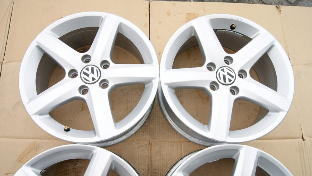 4x Alufelge 16 Zoll 6.5" 5x112 7N0601025AQ VW Rim Wheel FEL1274182633ur