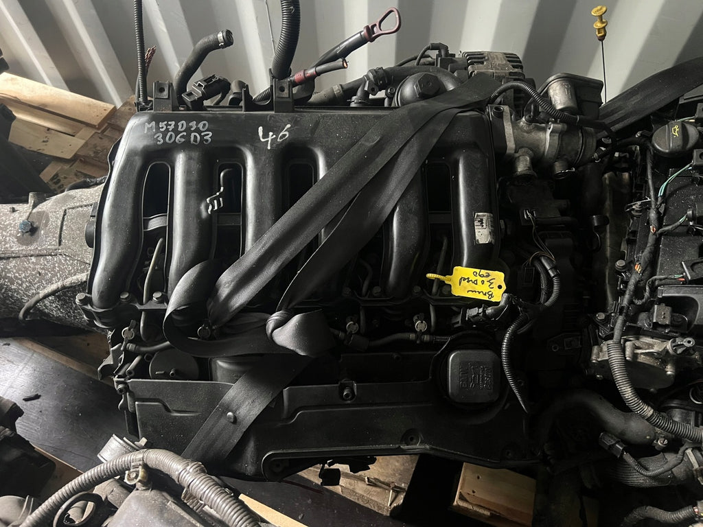 Motor BMW X5 E70 3 E90 M57D30 3.0 231PS Diesel Engine Komplett