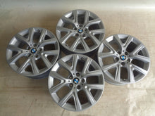 Load image into Gallery viewer, 4x Alufelge 17 Zoll 6.5" 5x112 39ET Glanz Silber 6856076 BMW F39 X1 F48 FEL3896205360tw