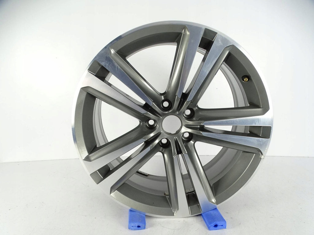 1x Alufelge 19 Zoll 8.0" 5x112 42ET Glanz Silber 5F0601025K Seat Leon Rim Wheel FEL4978386303fr