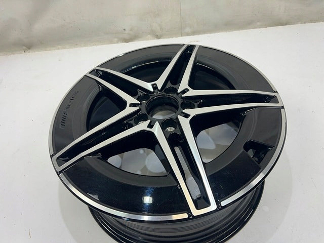 1x Alufelge 18 Zoll 7.5" 5x112 53 5ET Glanz A2434011700 Mercedes-Benz Eqa H243 FEL3207593181vr