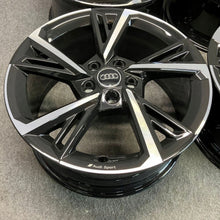 Load image into Gallery viewer, 4x Alufelge 18 Zoll 8.0" 5x112 46ET Matt Schwarz 8Y0601025G Audi A3 Rim Wheel FEL5975280275ss