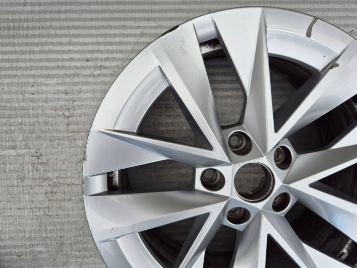 1x Alufelge 17 Zoll 7.0" 5x112 46ET Silber 5E3601025 Skoda Octavia 5e3 Iv FEL5140892740jp