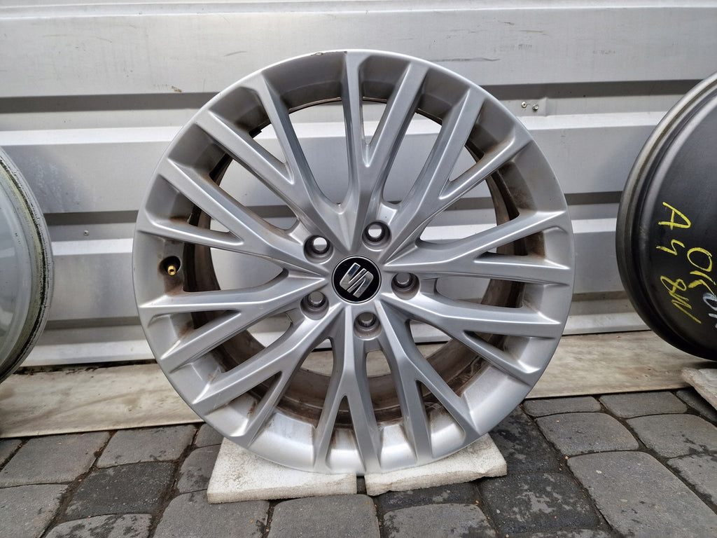 1x Alufelge 17 Zoll 7.5" 5x112 46ET Seat Leon Rim Wheel