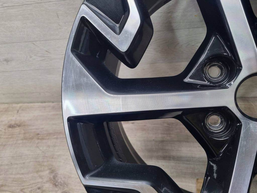 1x Alufelge 18 Zoll 7.5" 5x114.3 51ET Glanz Schwarz 52910-R2220 Kia Sportage FEL1781707240jc