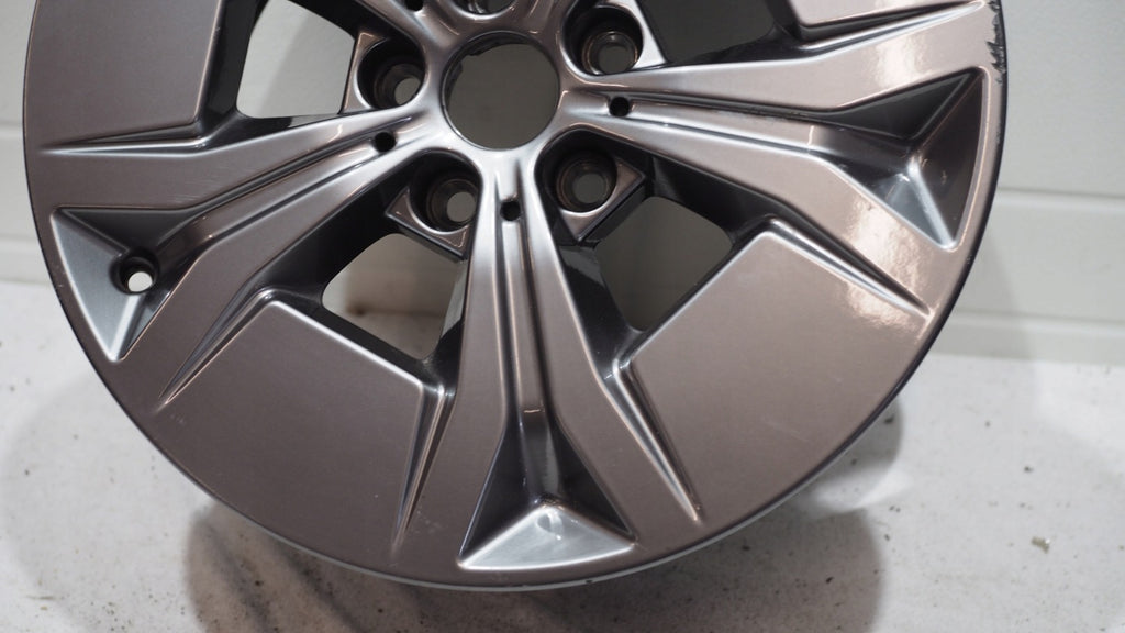 1x Alufelge 17 Zoll 7.5" 5x112 43ET Glanz Grau 6898036 BMW Rim Wheel FEL2897361595uh