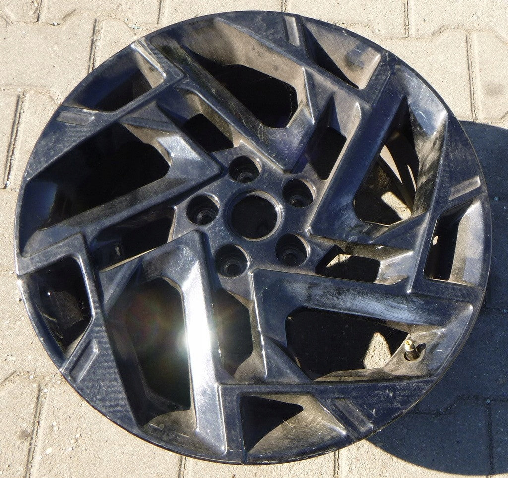 1x Alufelge 19 Zoll 7.5" 5x114.3 51ET Glanz Schwarz 52910-R2320 Kia Sportage FEL1577618205ju