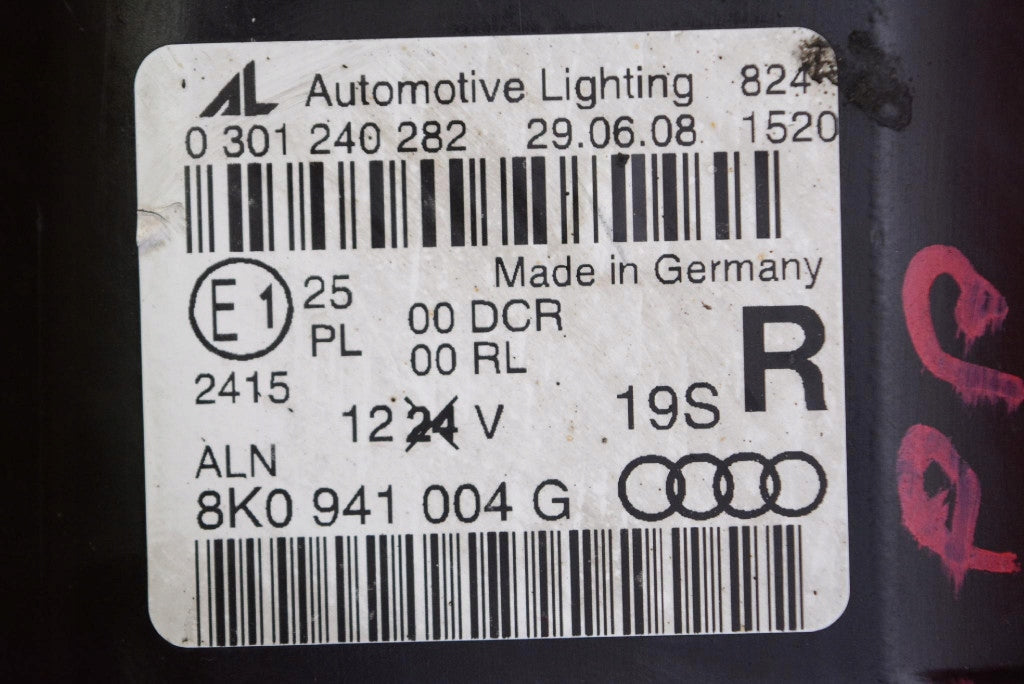 Frontscheinwerfer Audi A4 B8 8K0941004G Rechts Scheinwerfer Headlight SCH4033470047tv