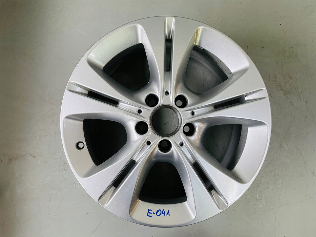 1x Alufelge 17 Zoll 7.0" 5x112 48,5ET Matt Silber A2054014300 Mercedes-Benz W205 FEL7134552538qm