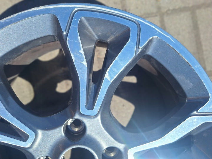 1x Alufelge 18 Zoll 7.0" 4x108 47 5ET Graphit H1BJ1007E1A Ford Fiesta Mg FEL9316646582lo