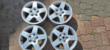 Laden Sie das Bild in den Galerie-Viewer, 4x Alufelge 15 Zoll 6.5" 5x114.3 50ET Silber KBA45967 Hyundai I Rim Wheel FEL7309111112uk