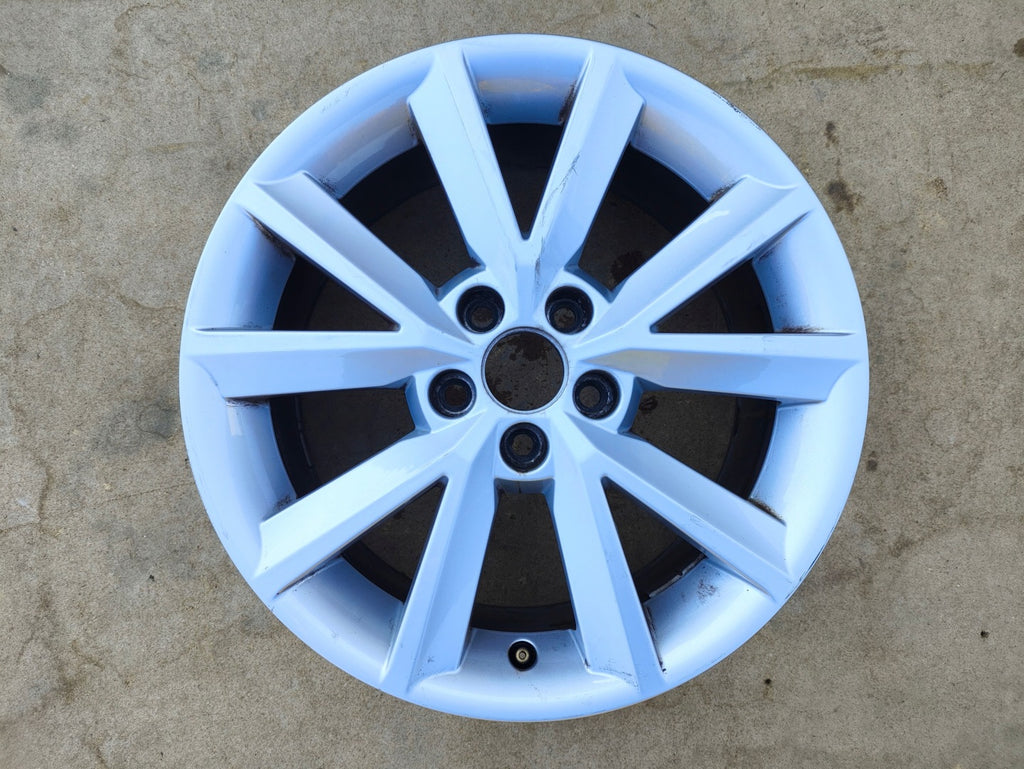 1x Alufelge 16 Zoll 7.0" 5x112 5JA601025B Skoda Rapid Rim Wheel FEL3389131245az