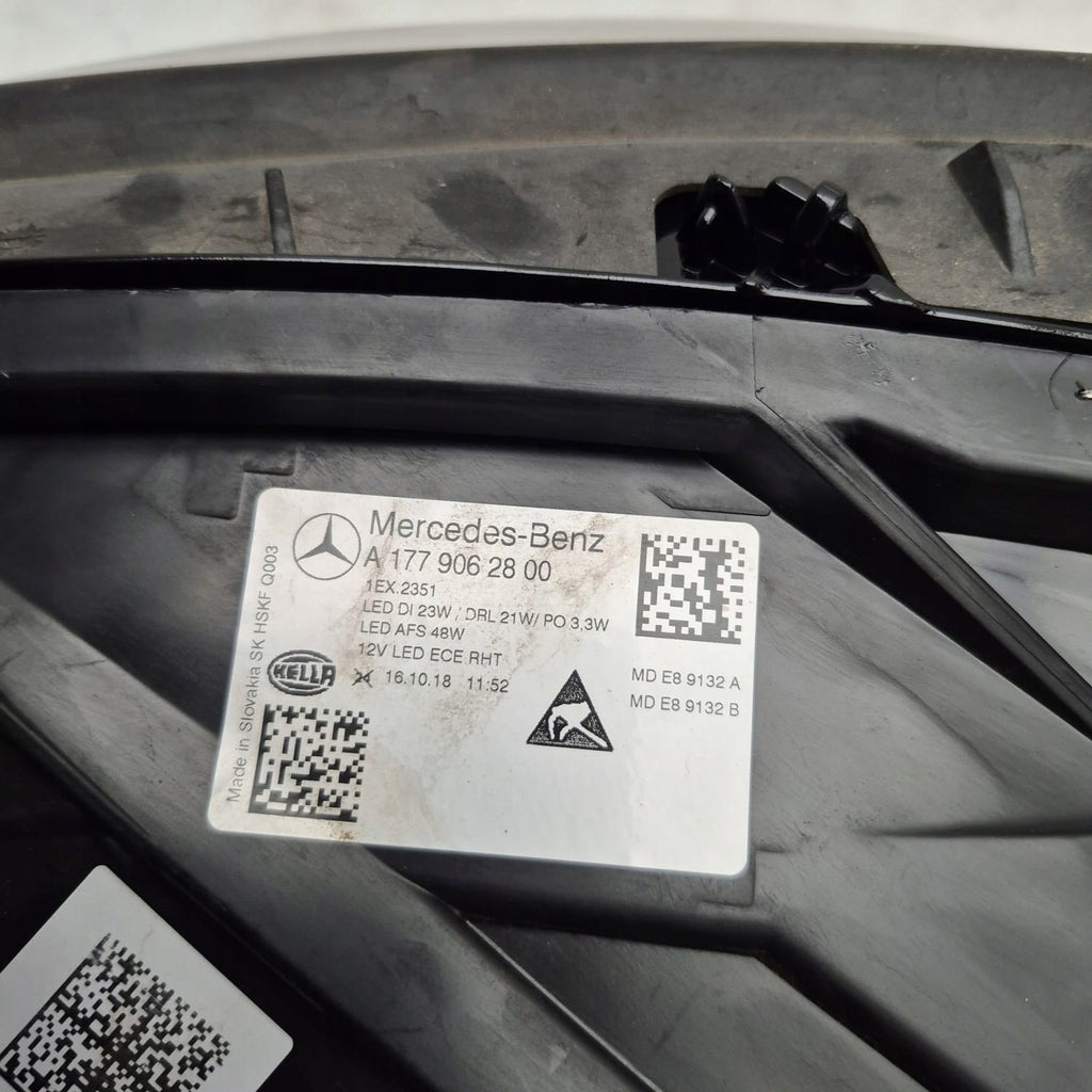 Frontscheinwerfer Mercedes-Benz W177 A1779062800 Rechts Scheinwerfer Headlight SCH2533492726an