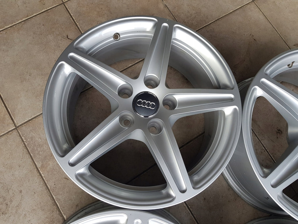 4x Alufelge 16 Zoll 7.0" 5x112 35ET Glanz Silber 8W0601025EF Audi A4 B9 C5 B7 FEL2815468890jy