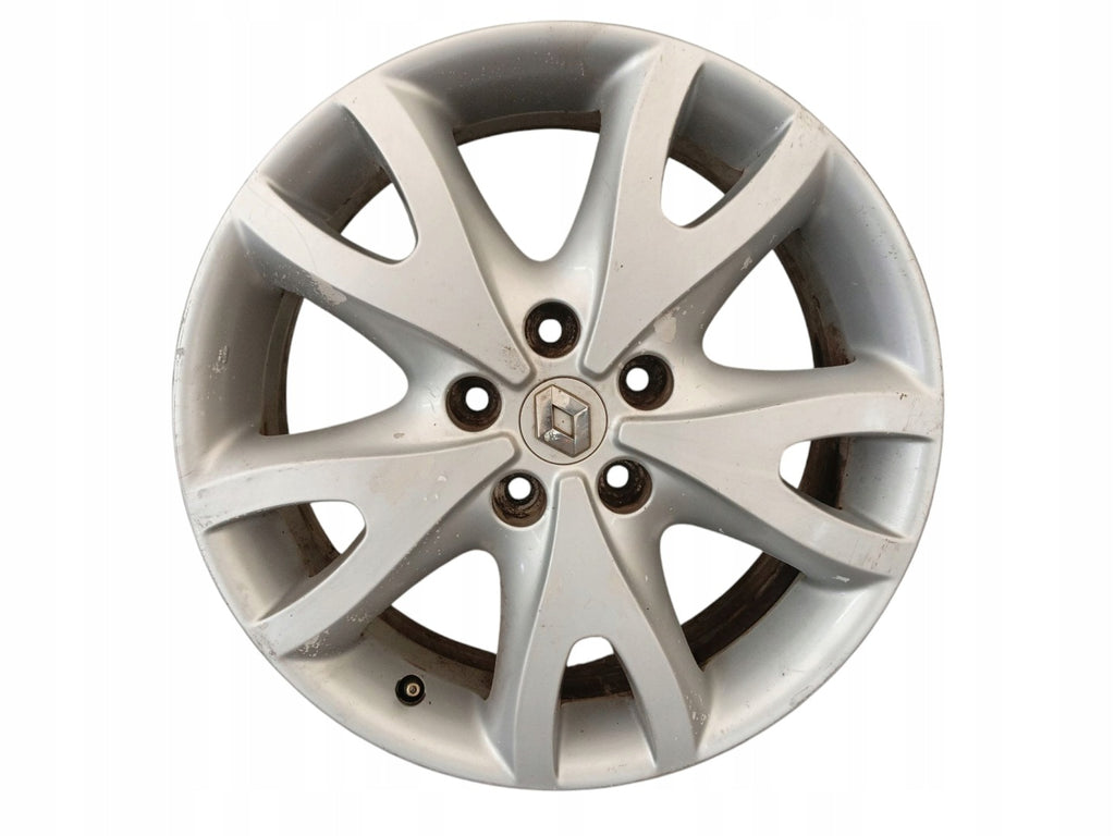 1x Alufelge 17 Zoll 6.5" 5x114.3 40ET Glanz Silber 40300JY02B Renault Koleos I FEL5847545376xe
