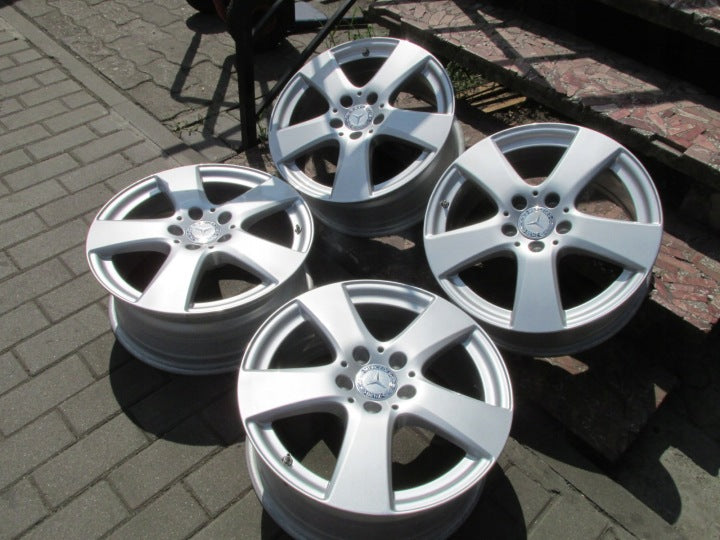 4x Alufelge 17 Zoll 7.0" 5x112 48 5ET A2054015500 Mercedes-Benz W205 Rim Wheel FEL4420324524qs