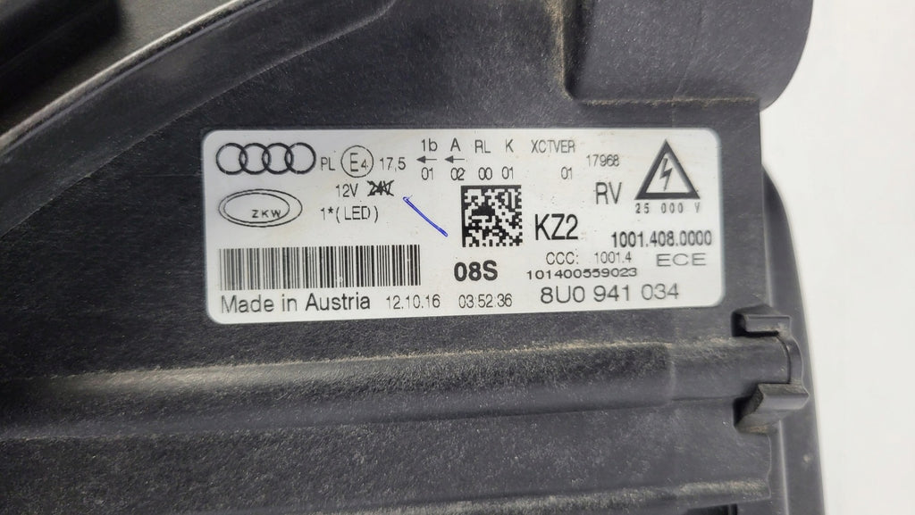 Frontscheinwerfer Audi Q3 8U0941034 Xenon Rechts Scheinwerfer Headlight SCH7165338107rp