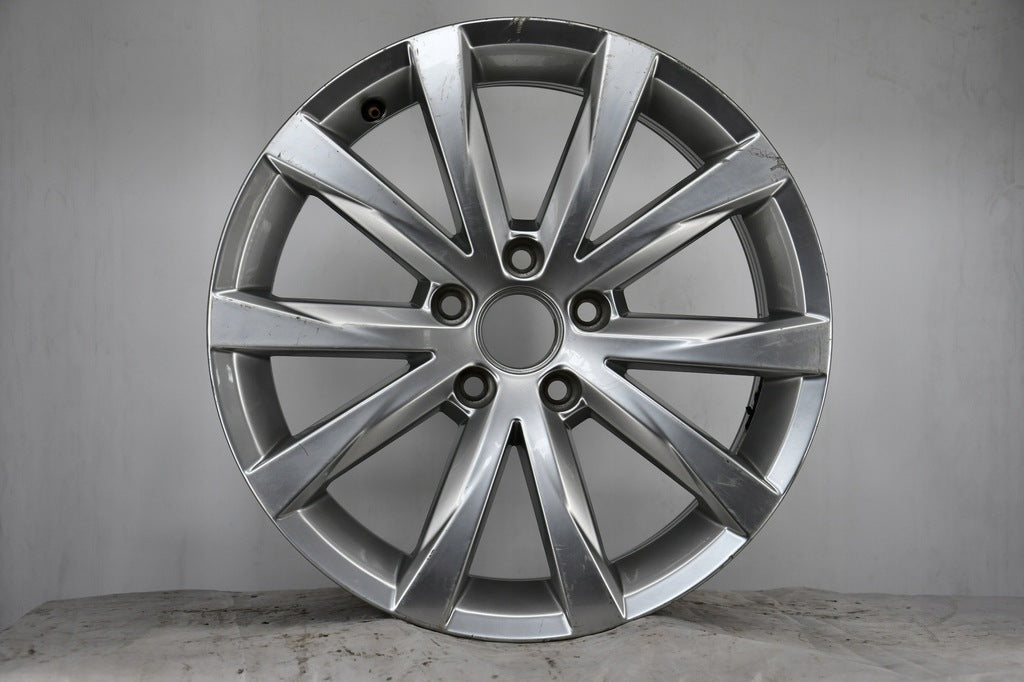 1x Alufelge 17 Zoll 7.0" 5x112 43ET Glanz Silber 5C0601025BE VW New Beetle FEL6873971157cq