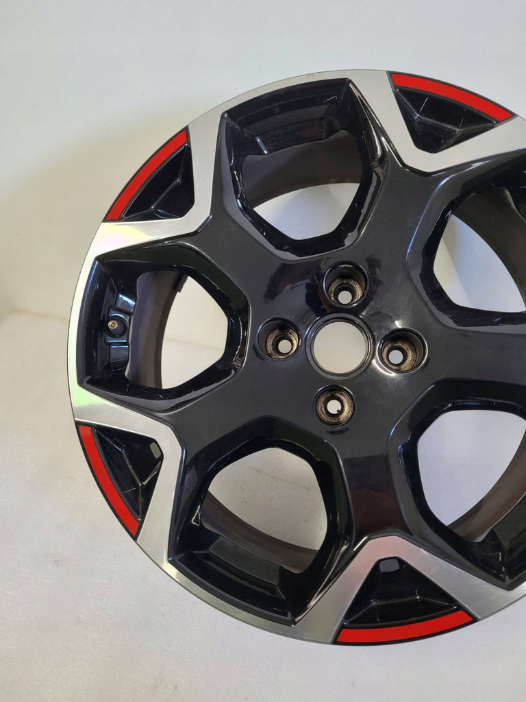 1x Alufelge 18 Zoll 7.0" 4x108 35ET 9835097680 Opel Crossland Rim Wheel FEL3630014782al