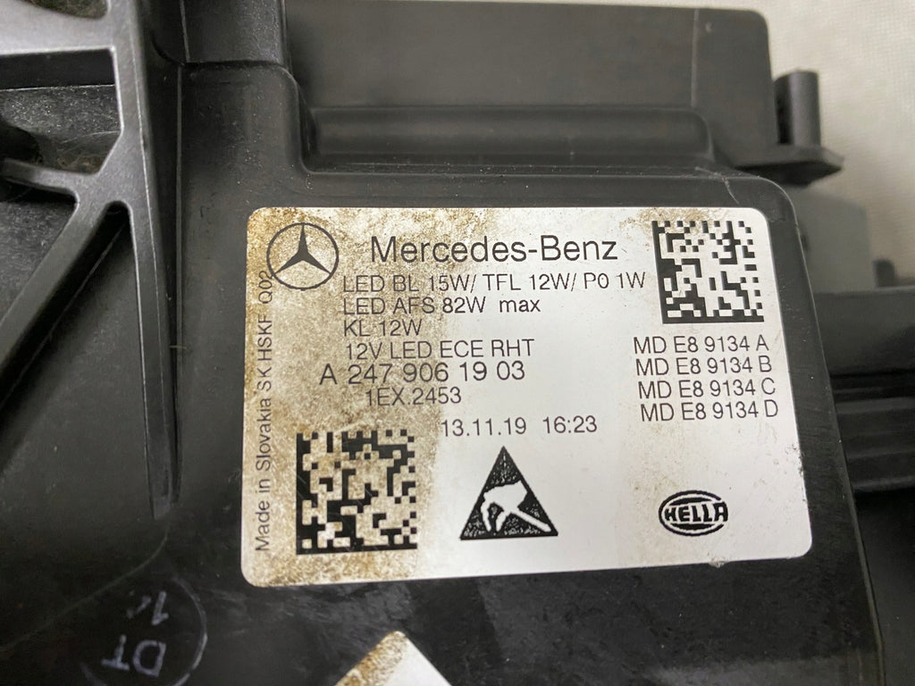 Frontscheinwerfer Mercedes-Benz W247 A2479061903 LED Links Headlight