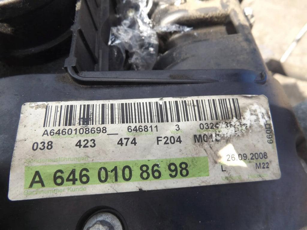 Motor Mercedes-Benz 646811 2.2 CDI 2008 Diesel Engine Unkomplett