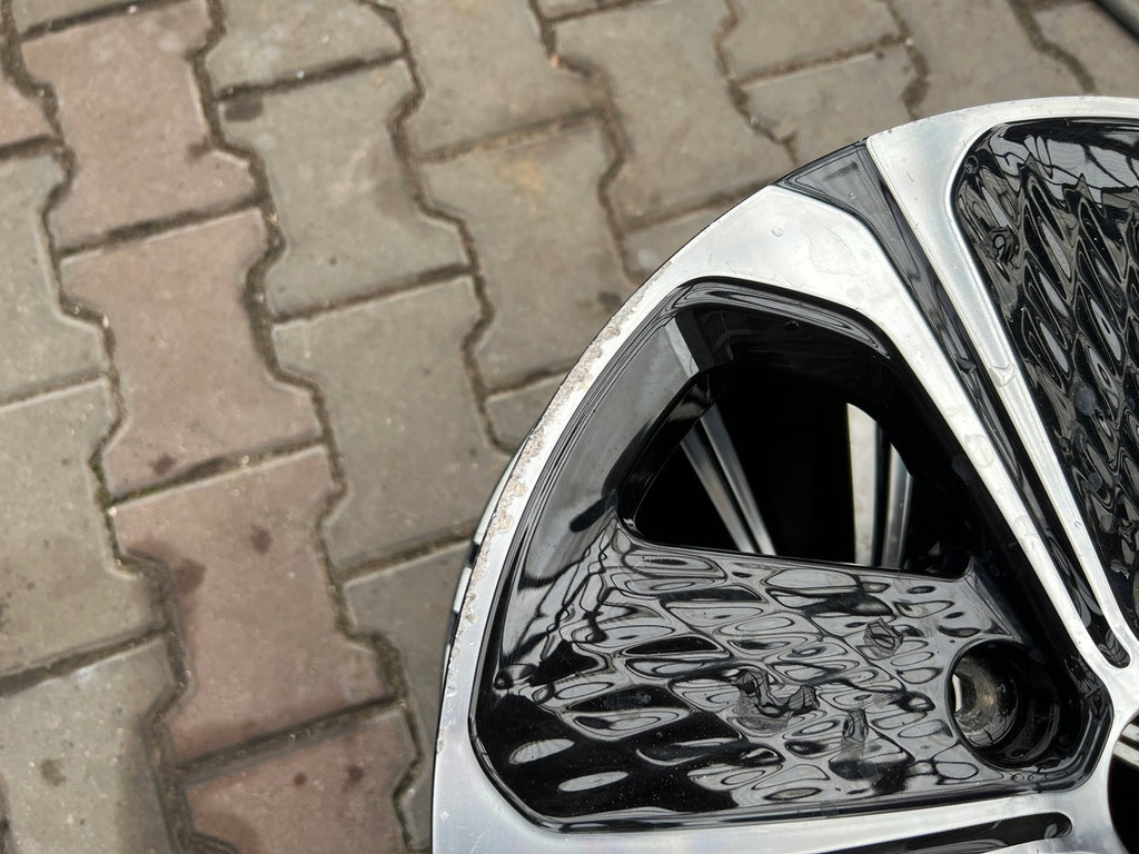 1x Alufelge 16 Zoll 6.5" 5x114.3 40ET 52910-CR200 Kia Rim Wheel