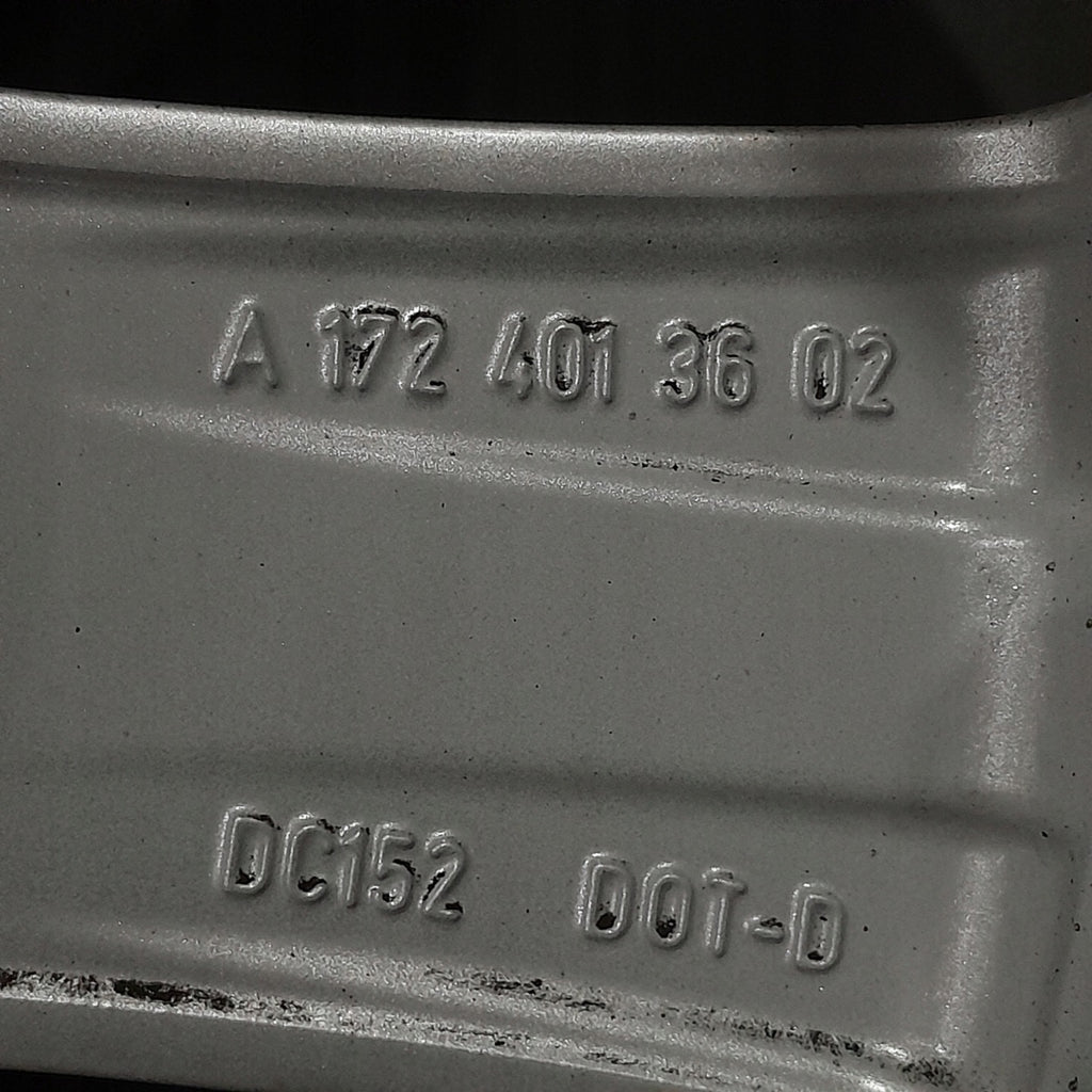 4x Alufelge 17 Zoll 7.5" 5x112 42ET Silber A1724013602 Mercedes-Benz Slk R172 FEL2198448431lr