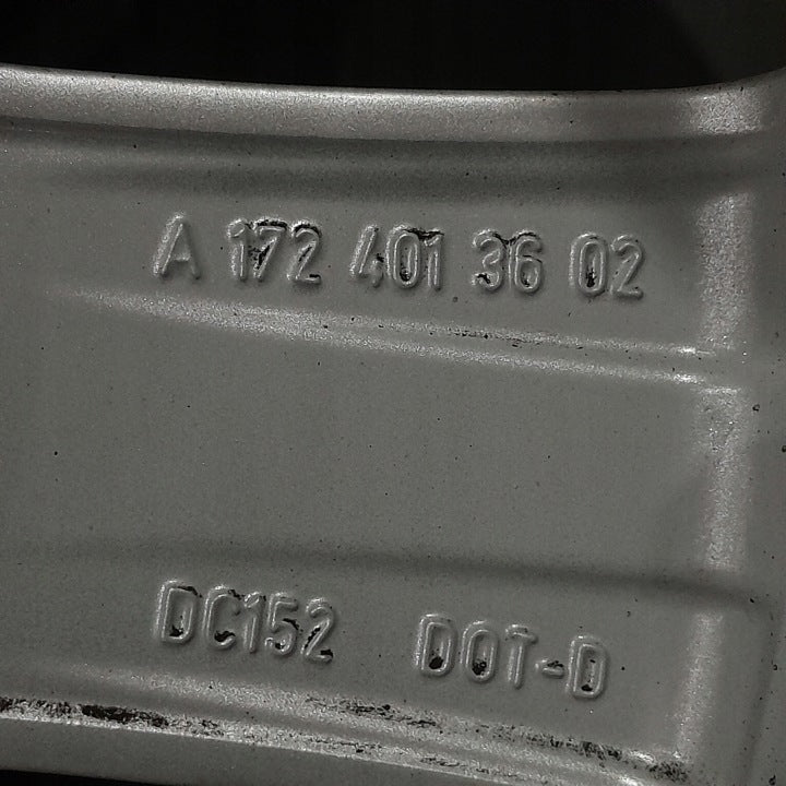 4x Alufelge 17 Zoll 7.5" 5x112 42ET Silber A1724013602 Mercedes-Benz Slk R172 FEL2198448431lr