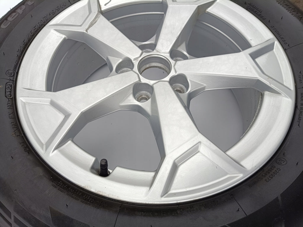 1x Alufelge 17 Zoll 6.5" 5x112 38ET Silber 83A601025AL Audi Q3 Rim Wheel FEL6306414280rd