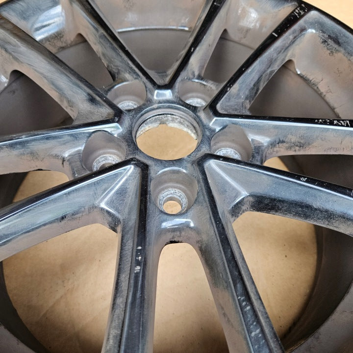 1x Alufelge 16 Zoll 7.0" 5x108 50ET Glanz Schwarz F1EC-1007-R1A Ford Rim Wheel FEL3502345709no