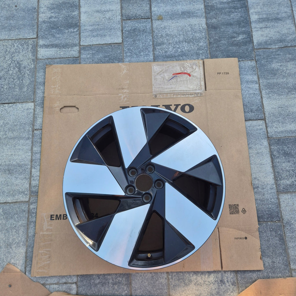 1x Alufelge 20 Zoll 9.0" 5x108 58ET Glanz Schwarz 32143630 Volvo C40 Rim Wheel FEL6910485408bx