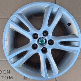 1x Alufelge 16 Zoll 5J0601025B Skoda Fabia Ii Rim Wheel FEL9290754676ny