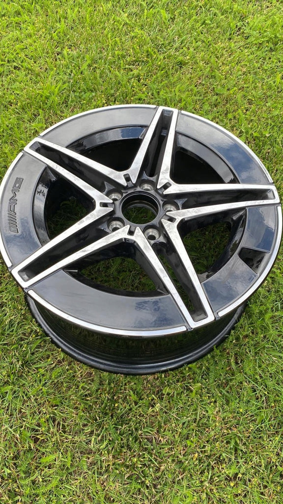 2x Alufelge 18 Zoll 7.5" 5x112 40ET Glanz Schwarz A2064011700 Mercedes-Benz W206 FEL3886974446he