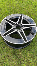 Load image into Gallery viewer, 2x Alufelge 18 Zoll 7.5" 5x112 40ET Glanz Schwarz A2064011700 Mercedes-Benz W206 FEL3886974446he