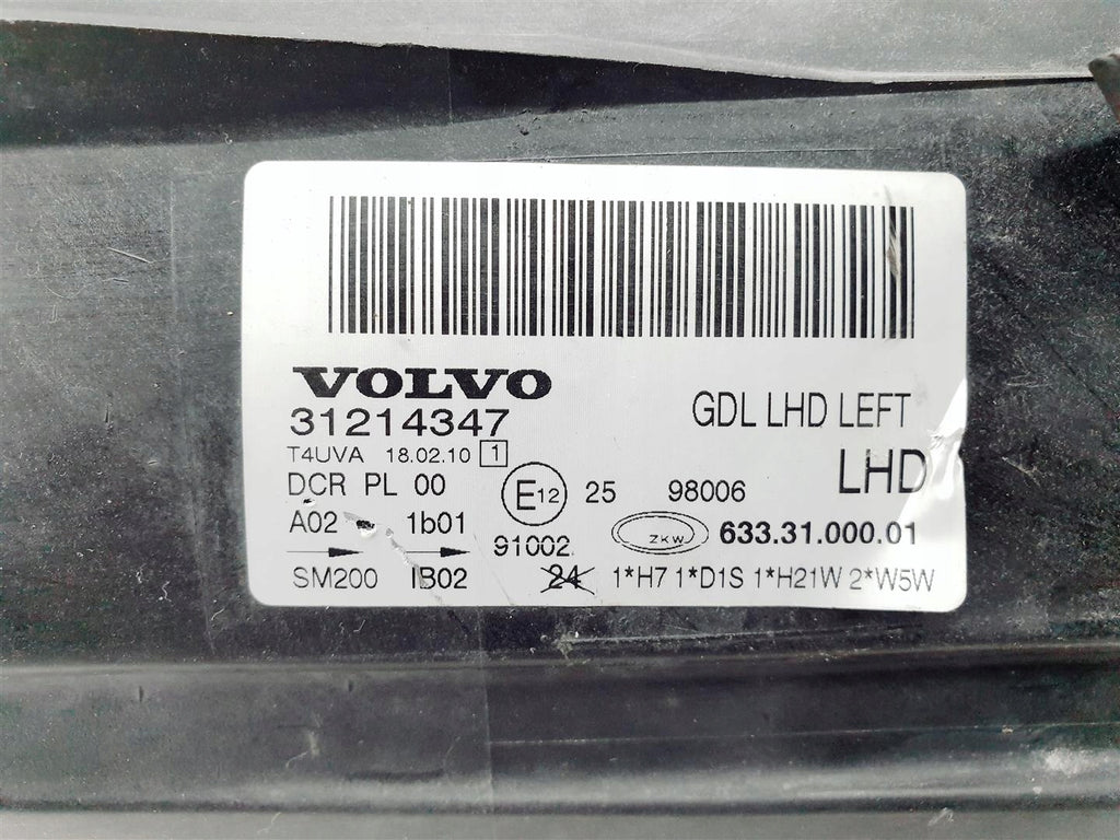 Frontscheinwerfer Volvo S80 V70 III 31214347 Xenon Links Scheinwerfer Headlight